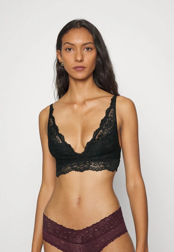 Soutien Gorge Sport ANNA FIELD Anna Field 3pp Bralette Noir Femme | YWH-9231722